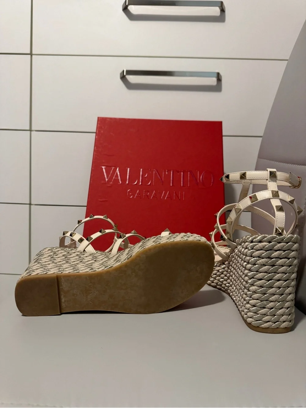 Valentino wedge sandals